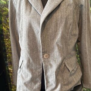 Perceptions Gray Blazer mp67